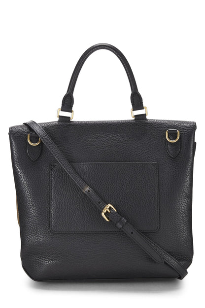 Louis Vuitton,  Black Taurillon Leather Volta, Black