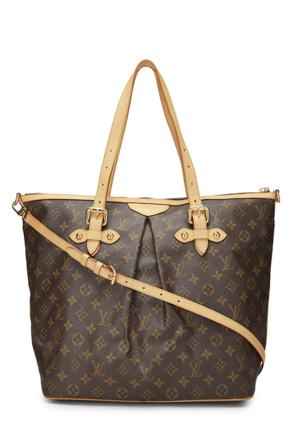 Louis Vuitton,  Monogram Canvas Palermo GM, Brown