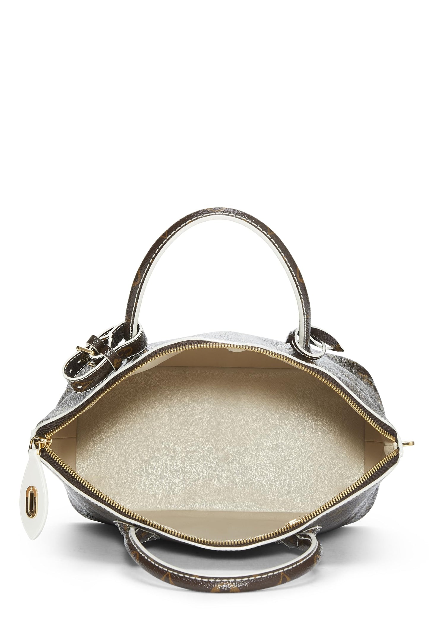 Louis Vuitton,  Monogram Canvas Fetish Lockit, Brown