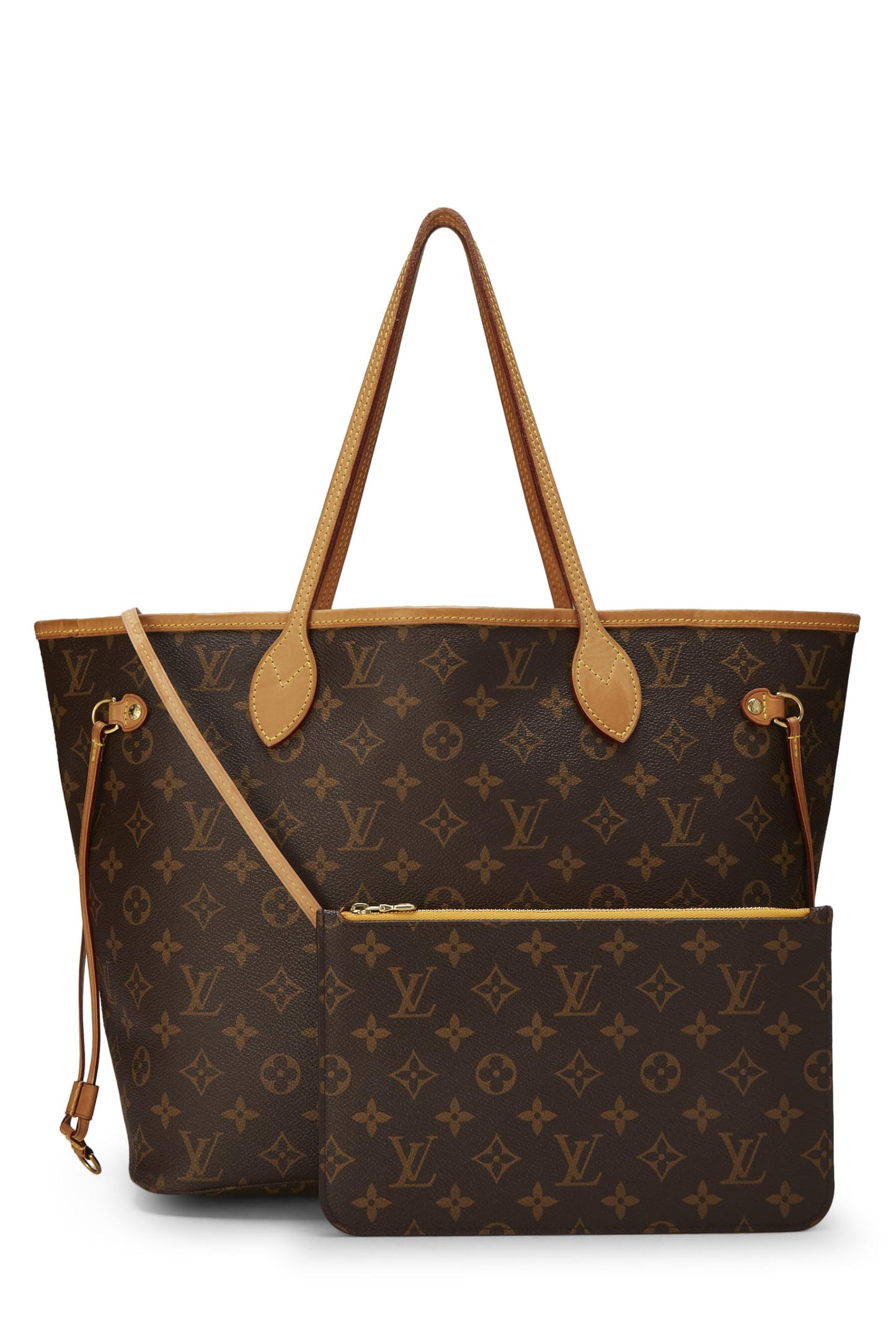 Louis Vuitton,  Yellow Monogram Canvas Neo Neverfull MM, Yellow