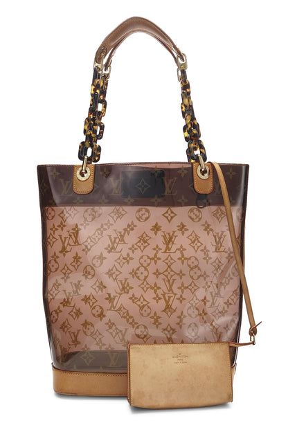 Louis Vuitton,  Monogram Ambre Vinyl Cabas MM, Brown