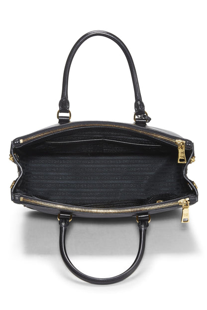 Prada,  Black Saffiano Executive Tote Large, Black