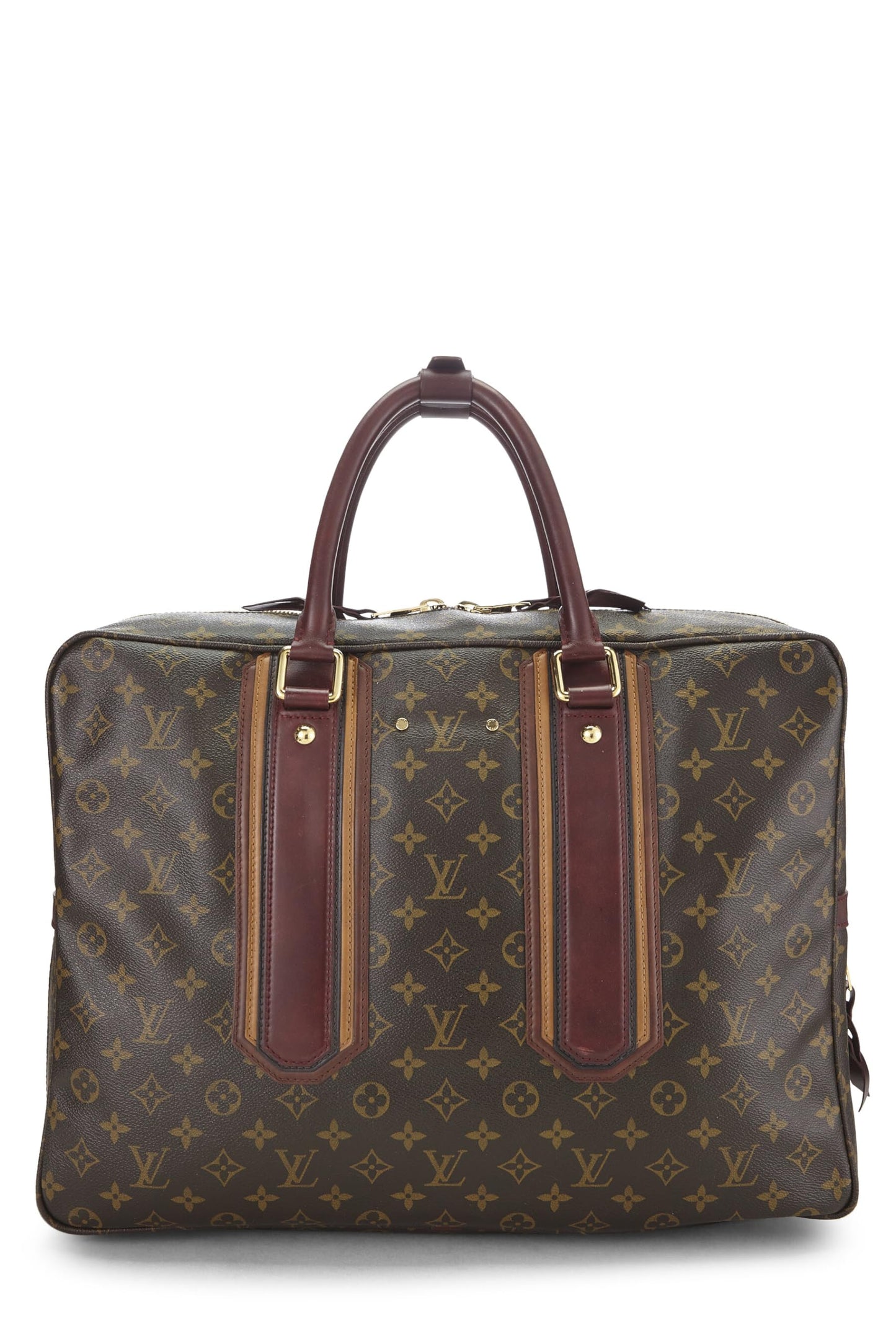 Louis Vuitton,  Monogram Bequia Porte Documents, Brown