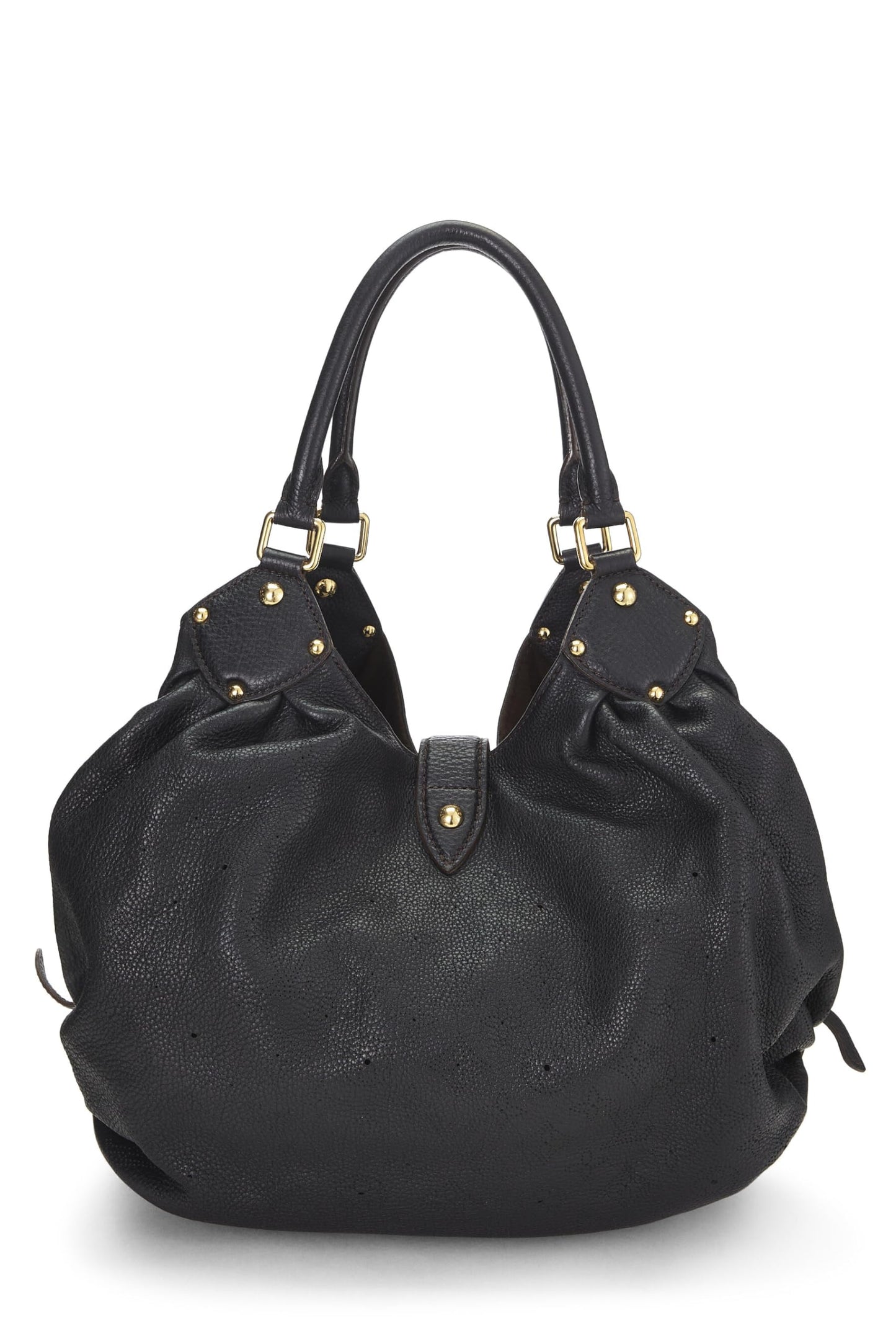 Louis Vuitton,  Black Monogram Mahina Large, Black