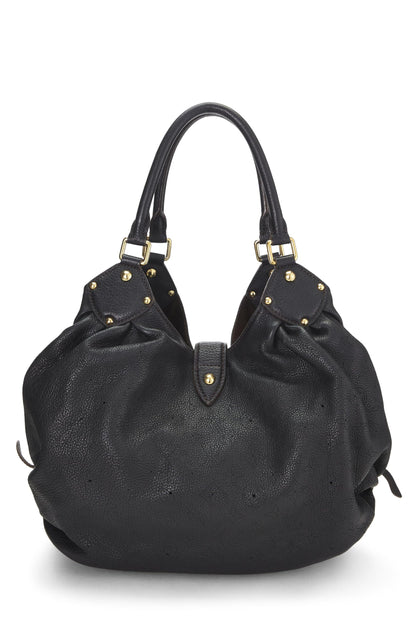 Louis Vuitton,  Black Monogram Mahina Large, Black