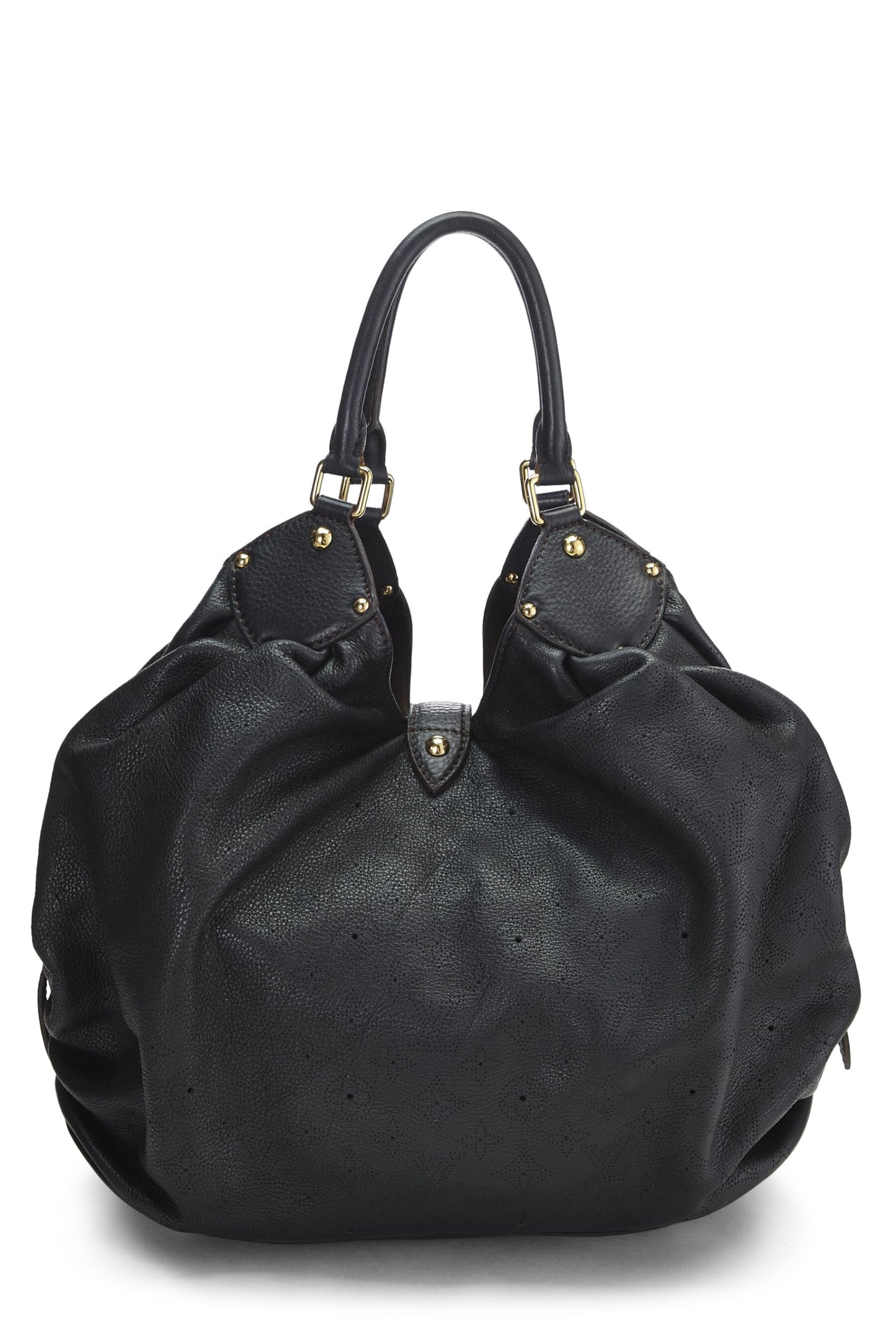 Louis Vuitton,  Black Monogram Mahina XL, Black