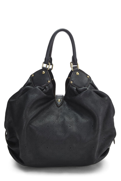 Louis Vuitton,  Black Monogram Mahina XL, Black