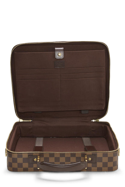 Louis Vuitton,  Damier Ebene Porte Ordinateur Sabana, Brown