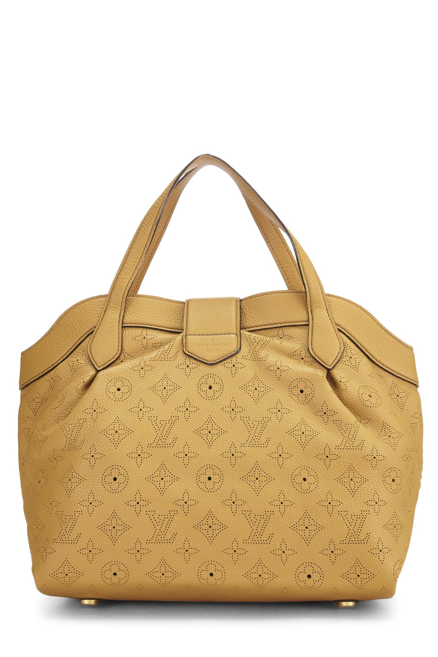 Louis Vuitton,  Yellow Monogram Mahina Sevres PM, Yellow