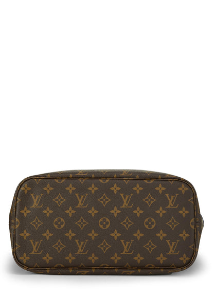 Louis Vuitton,  Blue Monogram Canvas Ikat Flower Neverfull MM, Blue