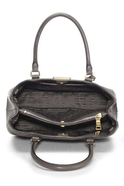 Prada,  Grey Saffiano Executive Tote Medium, Grey