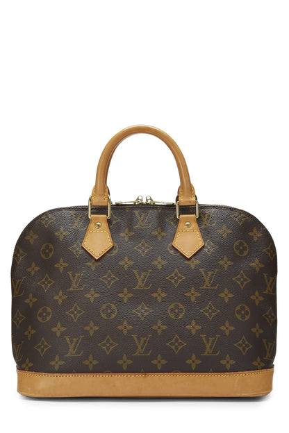 Louis Vuitton,  Monogram Canvas Alma PM, Brown
