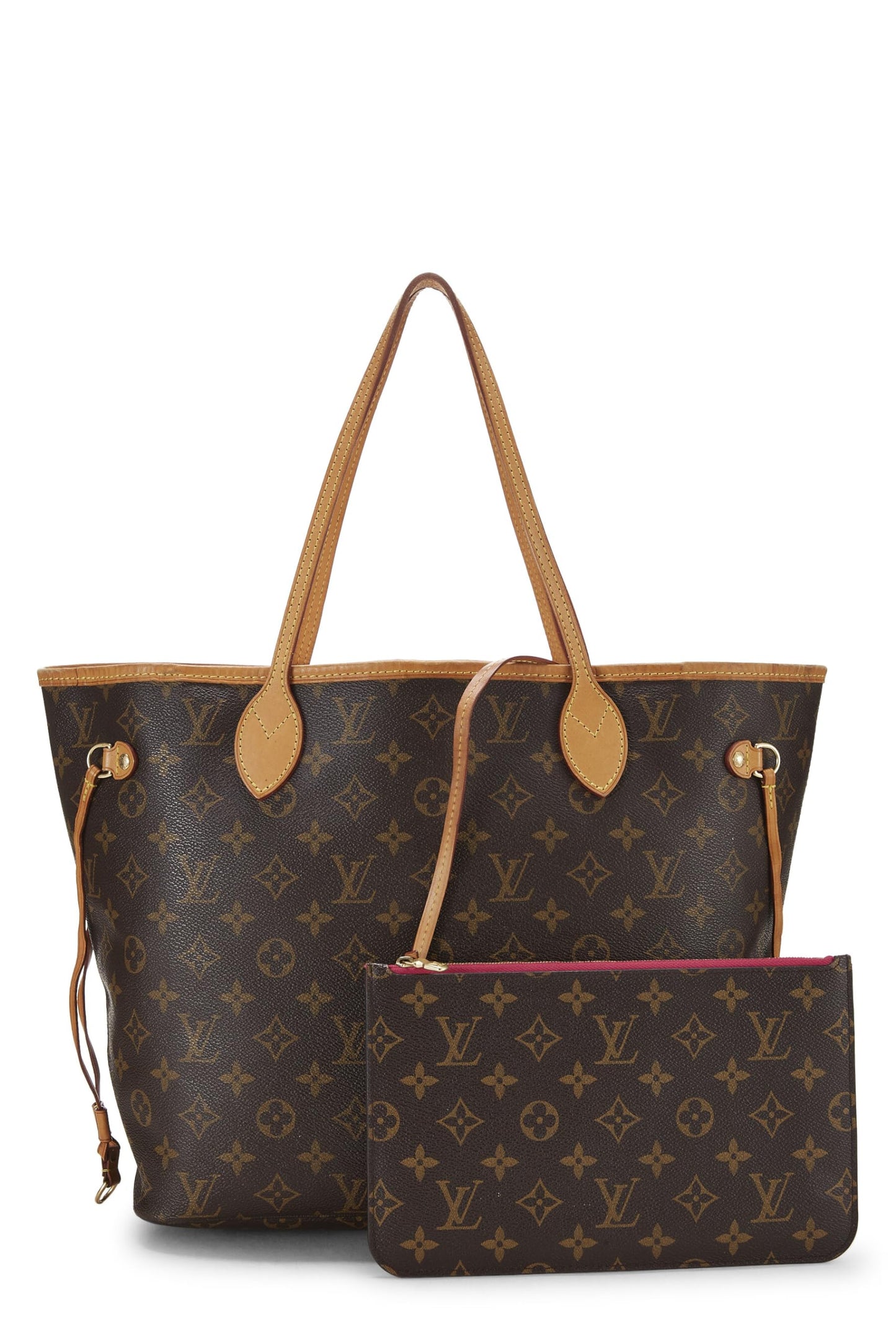 Louis Vuitton,  Pink Monogram Canvas Neo Neverfull MM, Pink