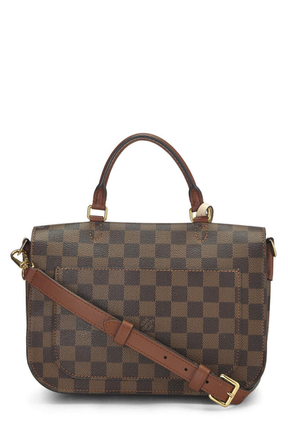 Louis Vuitton,  Cream Damier Ebene Beaumarchais, Cream