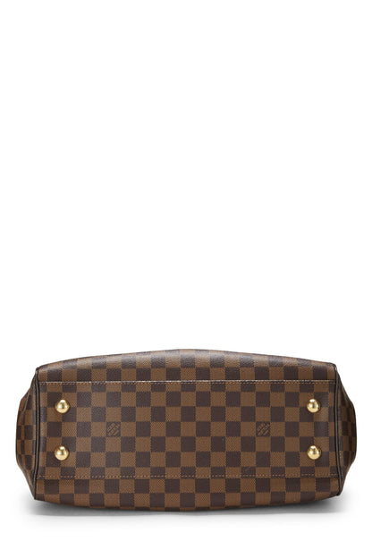 Louis Vuitton,  Damier Ebene Trevi PM, Brown