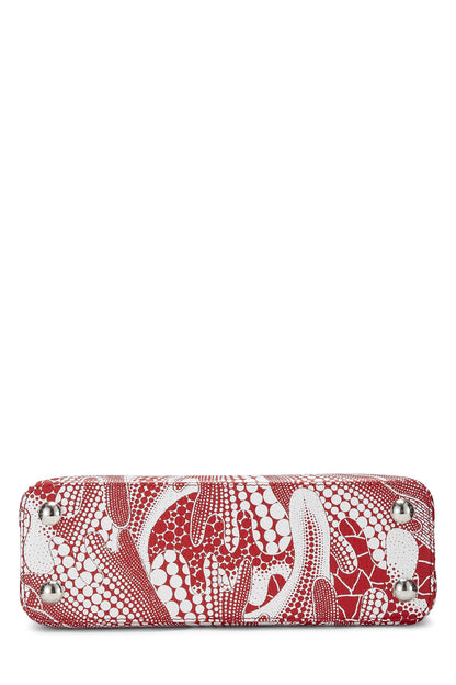 Louis Vuitton,  Yayoi Kusama x Louis Vuitton Red & White Dots Infinity Taurillon Capucines BB, Red