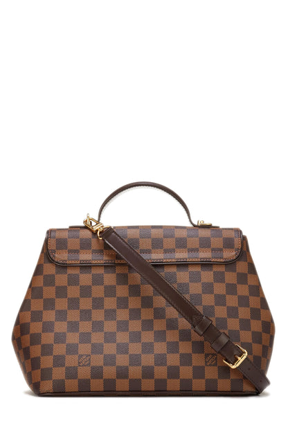 Louis Vuitton,  Damier Ebene Bergamo MM, Brown