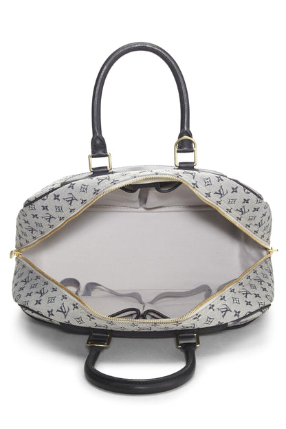 Louis Vuitton,  Navy Monogram Mini Lin Deauville, Navy