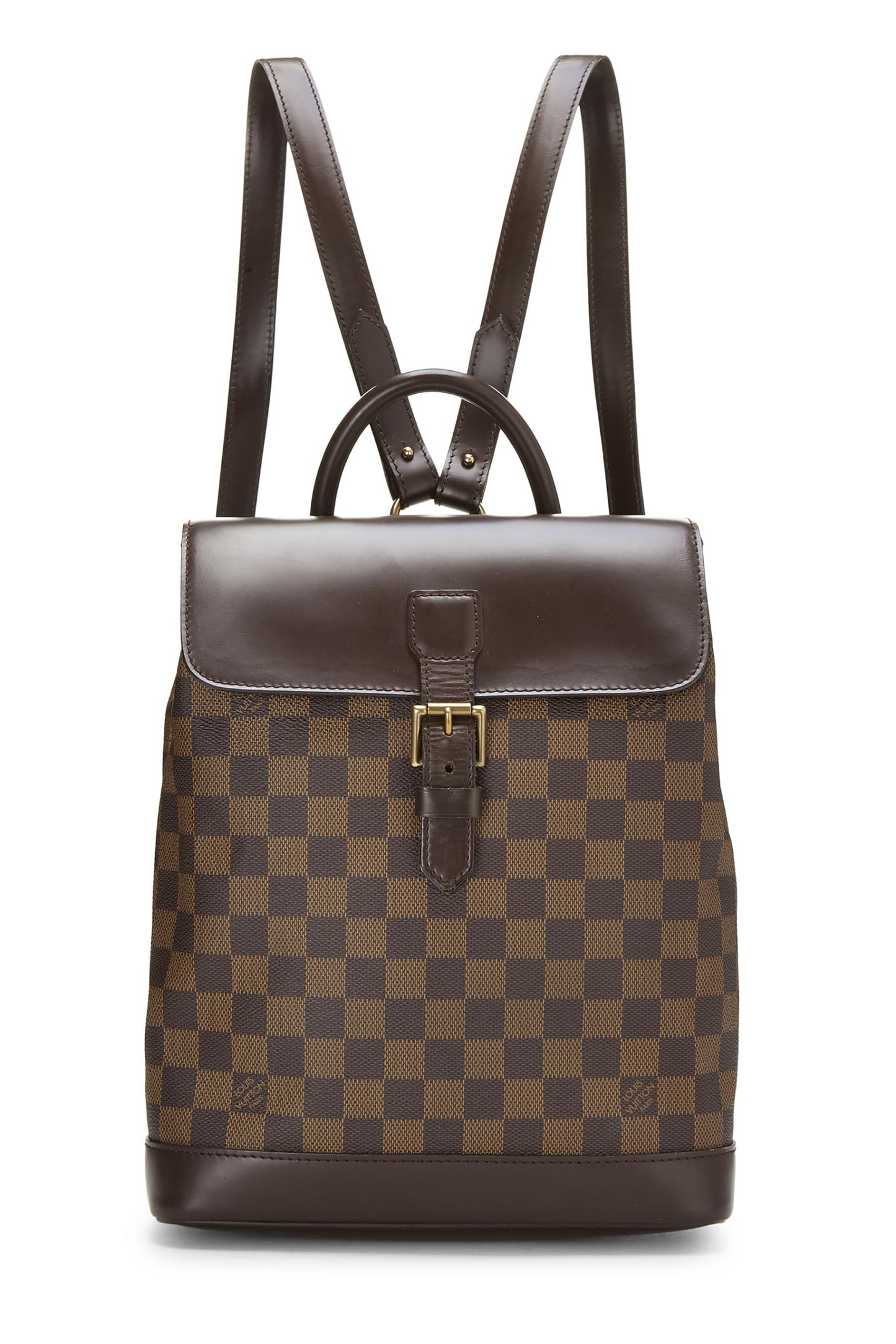 Louis Vuitton,  Damier Ebene Soho, Brown