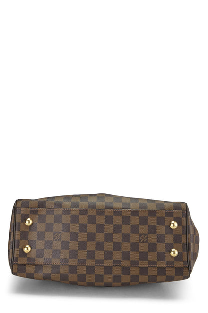 Louis Vuitton,  Damier Ebene Trevi PM, Brown