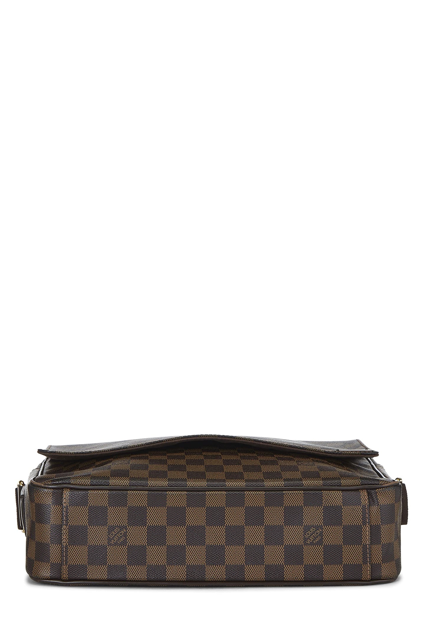 Louis Vuitton,  Damier Ebene Shelton MM, Brown