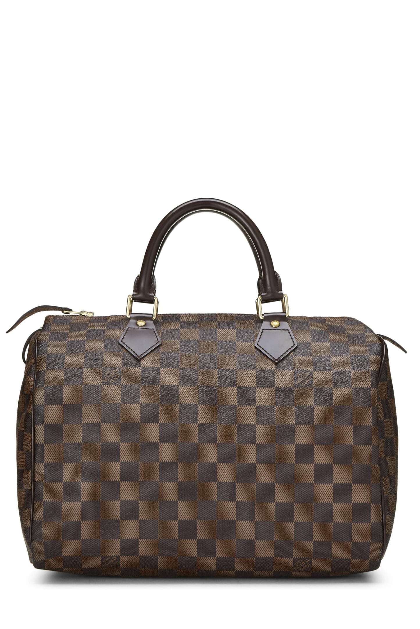 Louis Vuitton,  Damier Ebene Speedy 30, Brown
