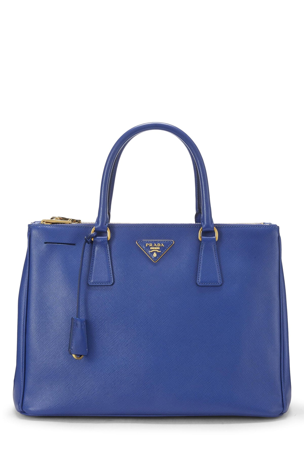 Prada,  Blue Saffiano Executive Tote Medium, Blue