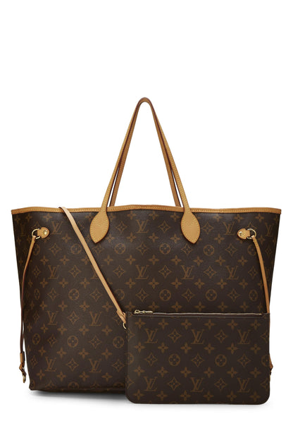 Louis Vuitton,  Red Monogram Canvas Neo Neverfull GM, Red