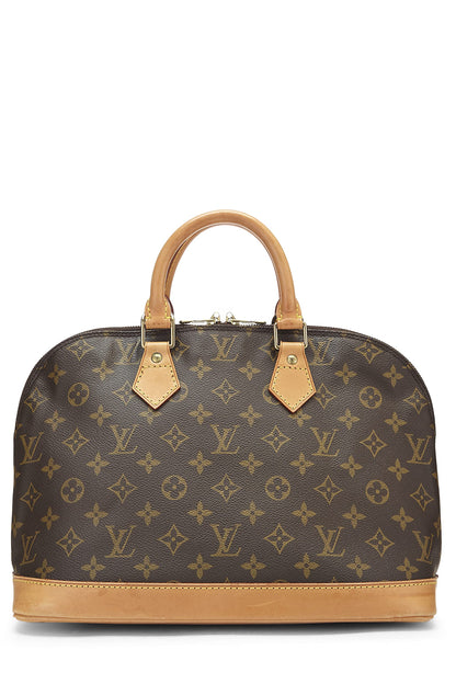 Louis Vuitton,  Monogram Canvas Alma PM, Brown