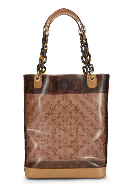 Louis Vuitton,  Monogram Ambre Vinyl Cabas MM, Brown