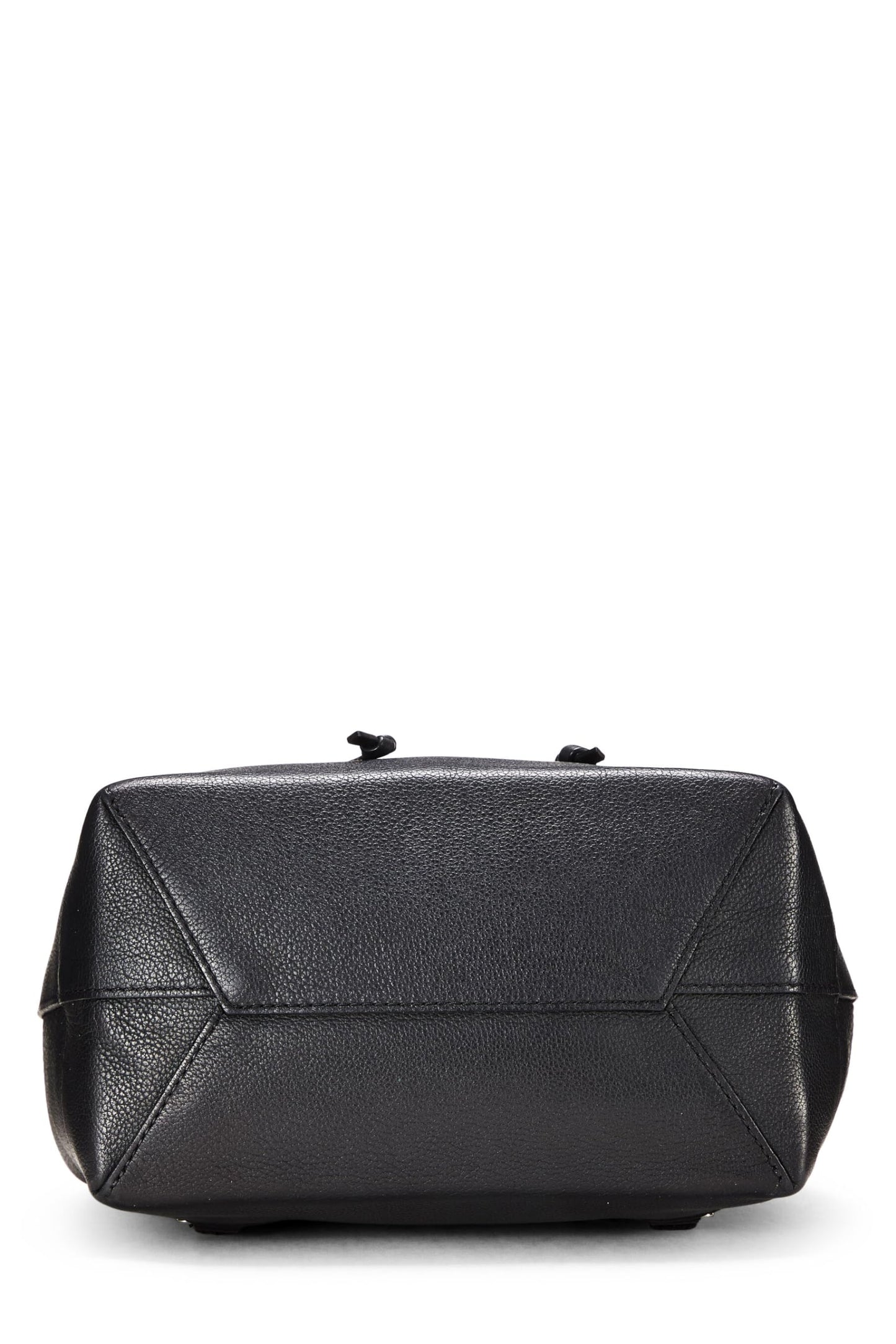 Louis Vuitton,  Black Leather Lock Me Backpack, Black