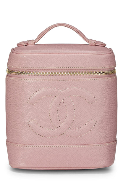 CHANEL,  Caviar Timeless Vanity, Pink