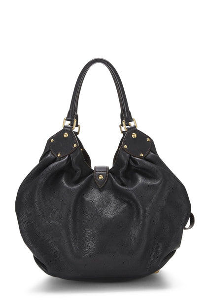 Louis Vuitton,  Black Monogram Mahina Large, Black