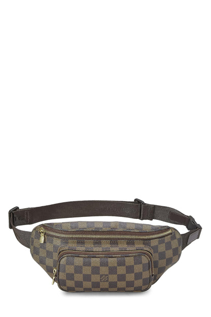 Louis Vuitton,  Damier Ebene Bum Bag Melville, Brown