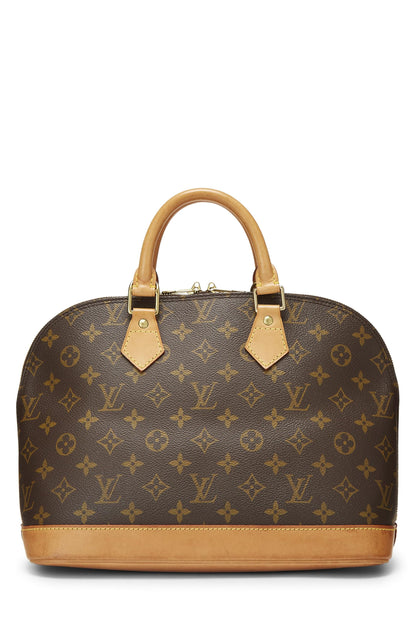Louis Vuitton,  Monogram Canvas Alma PM, Brown