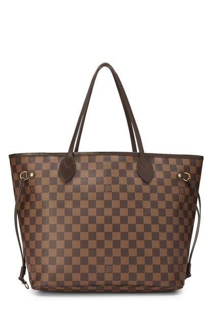 Louis Vuitton,  Damier Ebene Neverfull MM NM, Brown