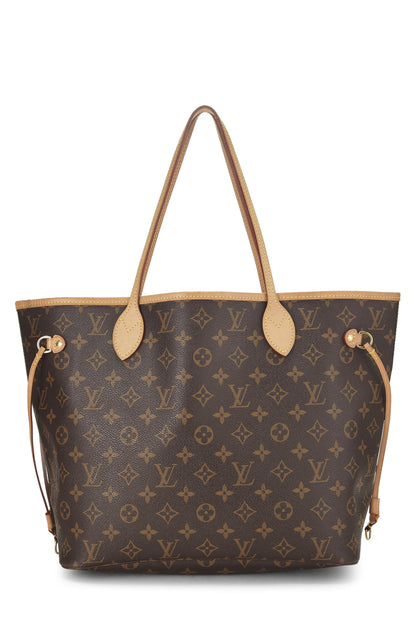 Louis Vuitton,  Red Monogram Canvas Neo Neverfull MM, Red