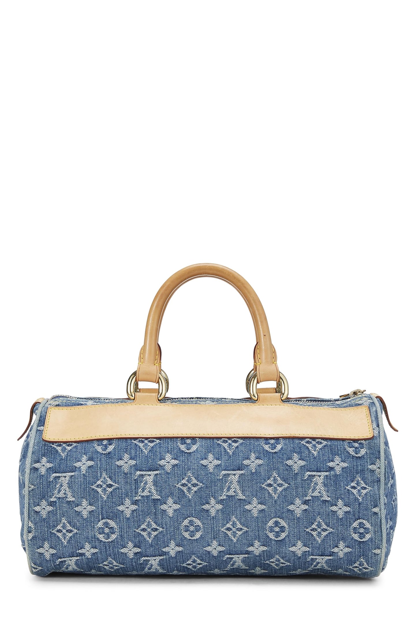 Louis Vuitton,  Blue Monogram Denim Neo Speedy, Blue