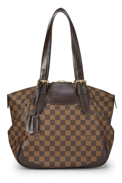 Louis Vuitton,  Damier Ebene Verona MM, Brown