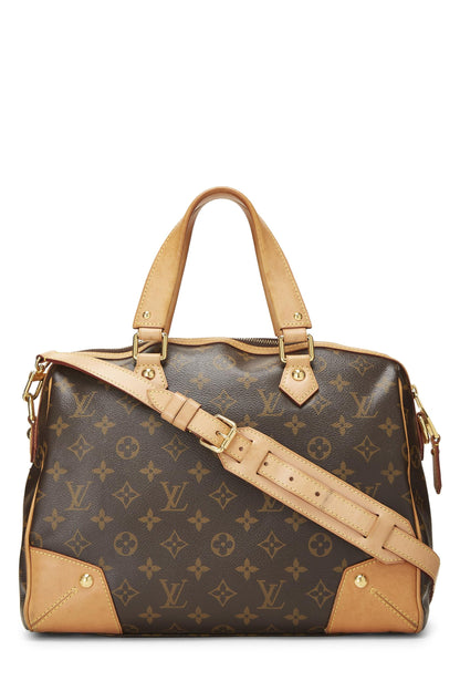 Louis Vuitton,  Monogram Canvas Retiro PM, Brown