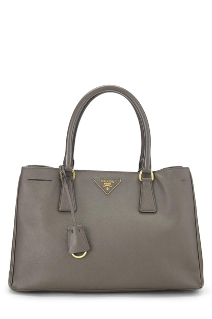 Prada,  Grey Saffiano Executive Tote Medium, Grey