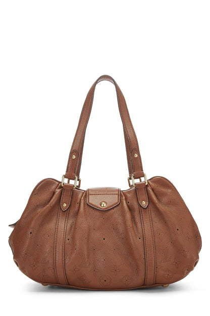 Louis Vuitton,  Brown Monogram Mahina Lunar PM, Brown