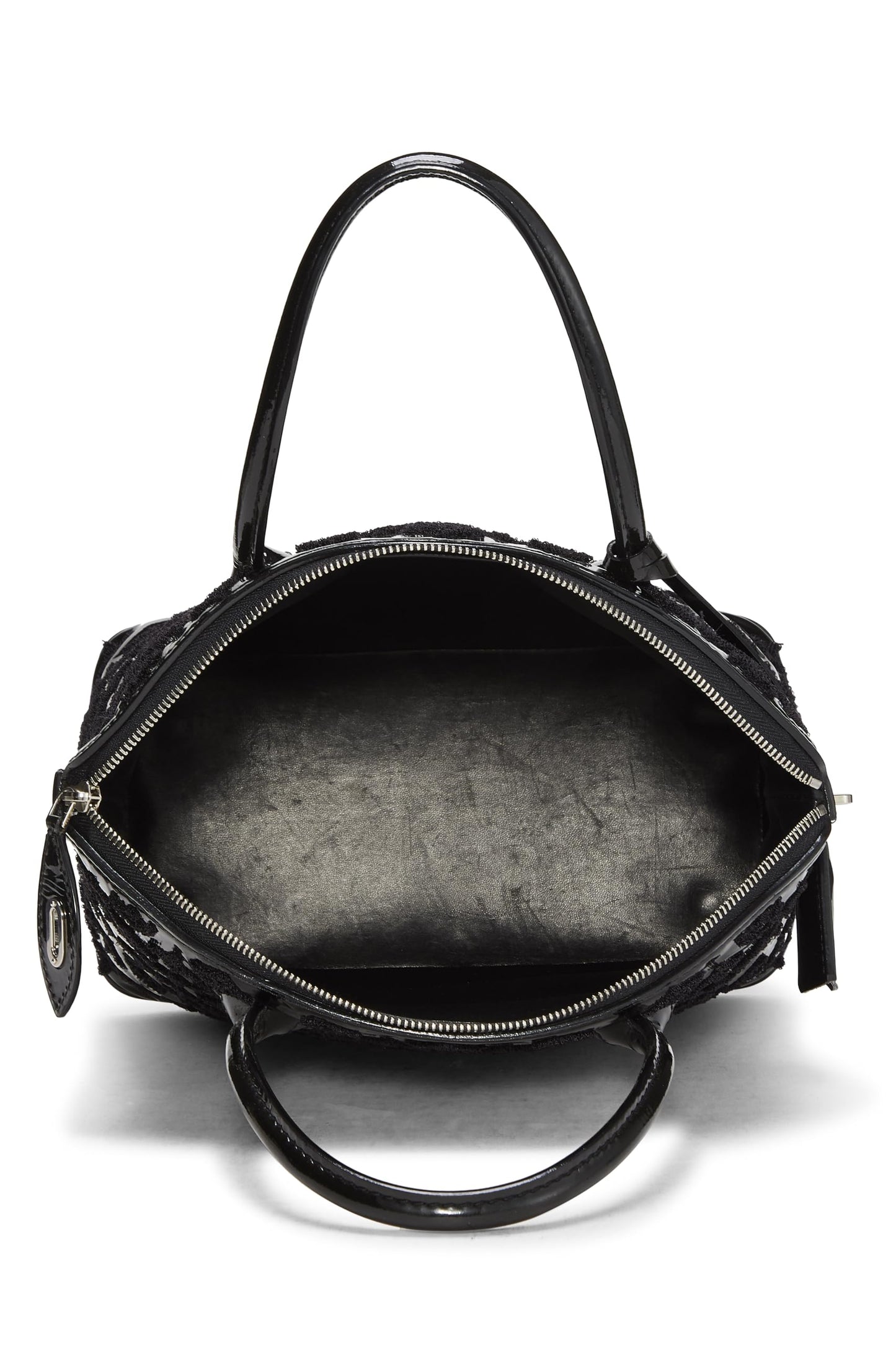 Louis Vuitton,  Black Monogram Patent Leather Fascination Lockit, Black