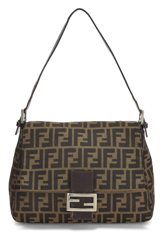 Fendi,  Brown Zucca Canvas Mama, Brown
