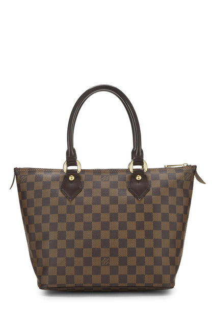 Louis Vuitton,  Damier Ebene Saleya PM, Brown