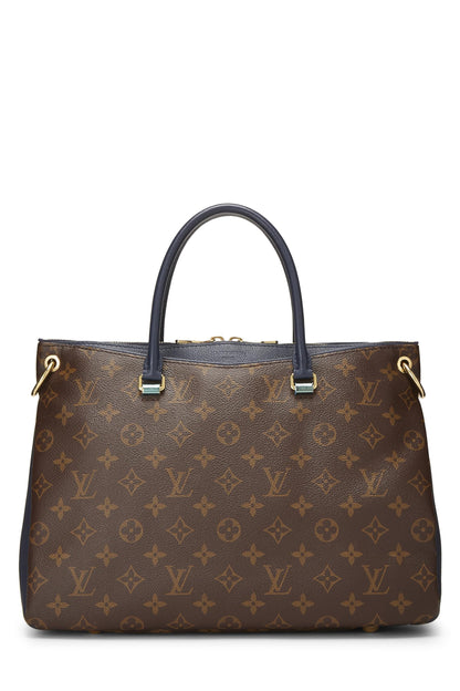 Louis Vuitton,  Navy Monogram Canvas Pallas, Navy