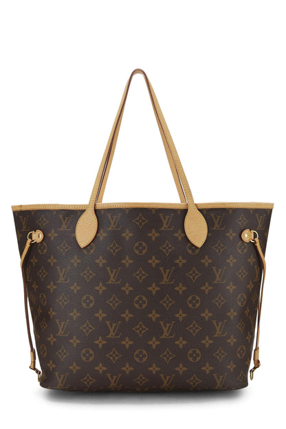 Louis Vuitton,  Burgundy Monogram Canvas Neo Neverfull MM, Red