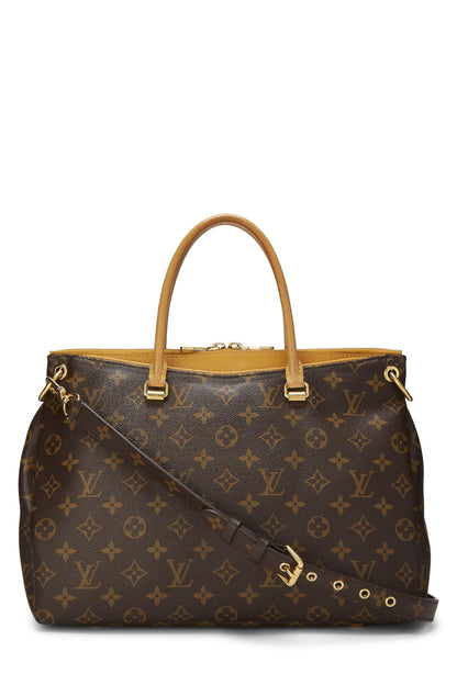 Louis Vuitton,  Yellow Monogram Canvas Pallas, Yellow