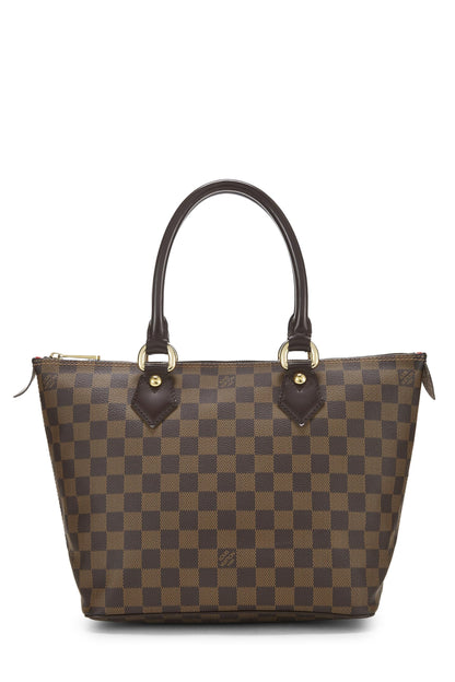 Louis Vuitton,  Damier Ebene Saleya PM, Brown
