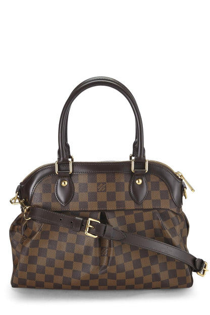Louis Vuitton,  Damier Ebene Trevi PM, Brown